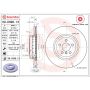Brembo 09.D096.13 Premium Vented Composite Brake Rotor