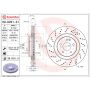 Brembo 09.D231.21 Premium Coated Vented Brake Rotor