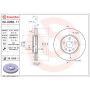 Brembo 09.D269.11 Premium Coated Vented Brake Rotor