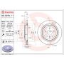 Brembo 09.D270.11 Premium Coated Vented Brake Rotor