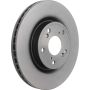Brembo 09.D279.11 Premium Coated Vented Brake Rotor