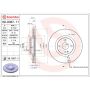 Brembo 09.D307.11 Premium Coated Vented Brake Rotor