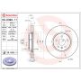 Brembo 09.D392.11 Premium Coated Vented Brake Rotor