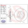 Brembo 09.D394.21 Premium Coated Vented Brake Rotor
