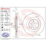 Brembo 09.D424.11 Premium Coated Vented Brake Rotor