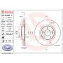 Brembo KT00A33 Brembo ceramic brake pad and UV coated vented  brake disc kit