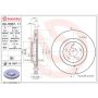 Brembo 09.D507.11 Premium Coated Vented Brake Rotor