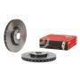 Brembo 09.D507.11 Premium Coated Vented Brake Rotor