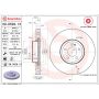 Brembo 09.D529.13 Premium UV Coated Co-Cast Brake Rotor
