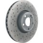 Brembo 09.D529.23 Premium UV Coated Co-Cast Brake Rotor