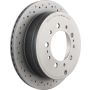Brembo 09.D618.1X Premium UV Coated Xtra Cross Drilled Brake Rotor