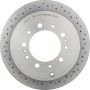 Brembo 09.D618.1X Premium UV Coated Xtra Cross Drilled Brake Rotor