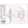 Brembo KT04354 Brembo low-met brake pad and UV coated vented  brake disc kit