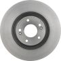 Brembo KT04354 Brembo low-met brake pad and UV coated vented  brake disc kit