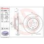 Brembo 09.D689.11 Premium Coated Vented Brake Rotor