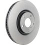 Brembo KT00A28 Brembo ceramic brake pad and UV coated vented  brake disc kit
