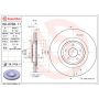 Brembo 09.D708.11 Premium Coated Vented Brake Rotor