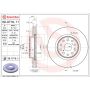 Brembo 09.D716.11 Premium Coated Vented Brake Rotor