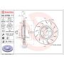 Brembo 09.D763.11 Premium Coated Vented Brake Rotor