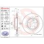 Brembo 09.D764.11 Premium Coated Vented Brake Rotor