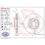 Brembo 09.D770.11 Premium Coated Vented Brake Rotor