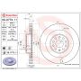 Brembo 09.D773.11 Premium Coated Vented Brake Rotor