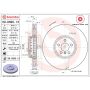 Brembo 09.D895.13 Premium Vented Composite Brake Rotor