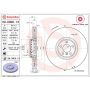 Brembo 09.D900.13 Premium Vented Composite Brake Rotor