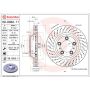 Brembo 09.D932.11 Premium Coated Vented Brake Rotor