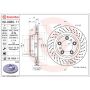 Brembo 09.D935.11 Premium Coated Vented Brake Rotor