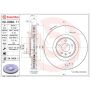 Brembo 09.D938.11 Premium Coated Vented Brake Rotor