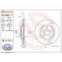 Brembo 09.D943.11 Premium Coated Vented Brake Rotor