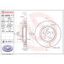 Brembo 09.D979.11 Premium Coated Vented Brake Rotor