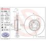 Brembo 09.D980.11 Premium Coated Vented Brake Rotor