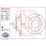 Brembo 09.E284.11 Premium Coated Vented Brake Rotor