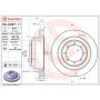 Brembo 09.E287.11 Premium Coated Vented Brake Rotor