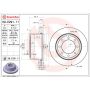 Brembo 09.E291.11 Premium Coated Vented Brake Rotor