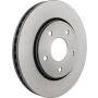 Brembo KT00776 Brembo ceramic brake pad and UV coated vented  brake disc kit