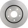 Brembo KT00776 Brembo ceramic brake pad and UV coated vented  brake disc kit