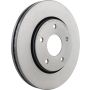 Brembo KT00795 Brembo ceramic brake pad and UV coated vented  brake disc kit