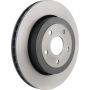 Brembo KT04348 Brembo low-met brake pad and UV coated vented  brake disc kit