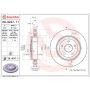 Brembo KT00643 Brembo ceramic brake pad and UV coated PVT  brake disc kit