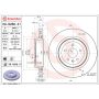 Brembo 09.N266.21 Premium Coated Vented Brake Rotor