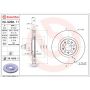 Brembo 09.N268.11 Premium Coated Vented Brake Rotor