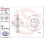 Brembo 09.N284.21 Premium Coated Vented Brake Rotor