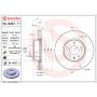 Brembo 09.N297.11 Premium Coated Vented Brake Rotor