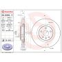 Brembo 09.N303.11 Premium Coated Vented Brake Rotor