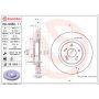 Brembo 09.N350.11 Premium Coated Vented Brake Rotor
