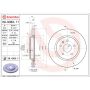 Brembo 09.N363.11 Premium Coated Vented Brake Rotor