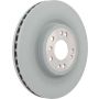 Brembo 09.R104.11 Premium Coated Vented Brake Rotor